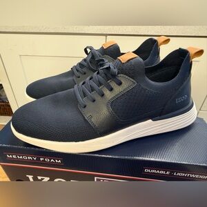 Izod Navy and Tan Men's Sneakers